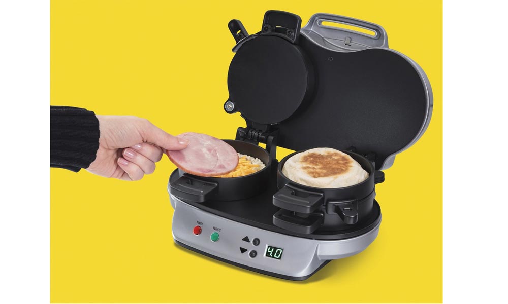 Dual Breakfast Sandwich Maker KimJim Gift Ideas