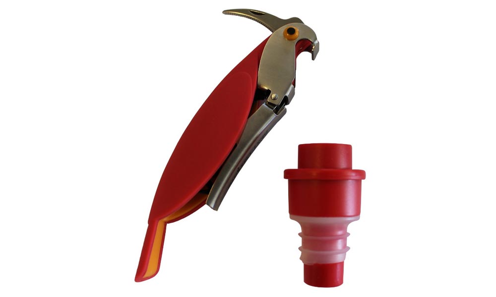 Parrot Corkscrew Bottle Opener | KimJim Gift Ideas