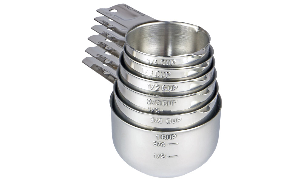 Stainless Steel Measuring Cups | KimJim Gift Ideas